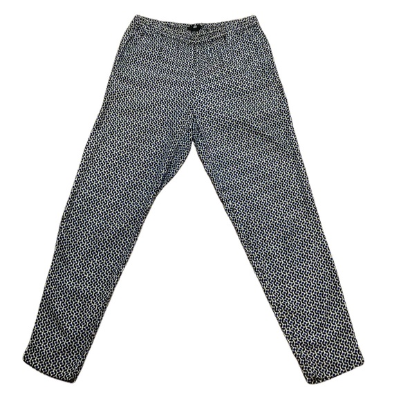 H&M patterned pants with elastic waistband, size 4 - Picture 4 of 4